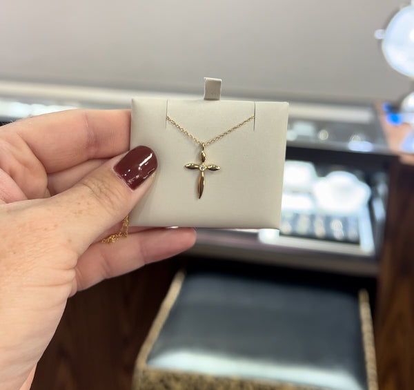 Kay Jewelers Jewelry Cross Necklace Gold Kay Jewelers Religious