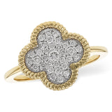 14KT Gold Ladies Diamond Ring