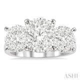 Past Present & Future Lovebright Essential Diamond Engagement Ring