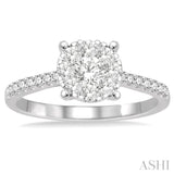 Lovebright Essential Diamond Engagement Ring