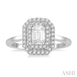 Semi-Mount Diamond Engagement Ring