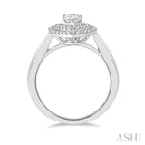 Pear Shape Diamond Engagement Ring