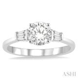 Semi-Mount Diamond Engagement Ring