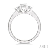 Past Present & Future Diamond Engagement Ring