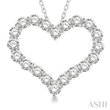 Heart Shape Diamond Pendant