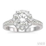 Semi-Mount Diamond Engagement Ring