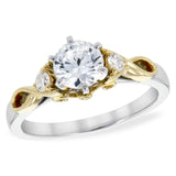 14Kt Gold Semi-Mount Engagement Ring