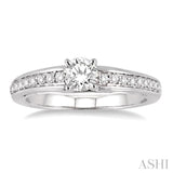 Semi-Mount Diamond Engagement Ring