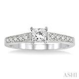 Semi-Mount Diamond Engagement Ring