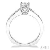 Semi-Mount Diamond Engagement Ring