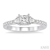 Semi-Mount Diamond Engagement Ring