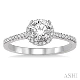 Semi-Mount Diamond Engagement Ring