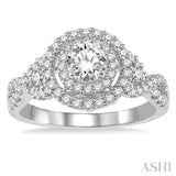 Semi-Mount Diamond Engagement Ring