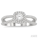 Semi-Mount Diamond Engagement Ring