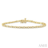 Baguette Diamond Fashion Bracelet