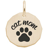 14 KT CAT MOM CHARM