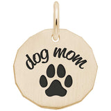 14 KT DOG MOM CHARM