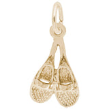 14 KT SNOWSHOES CHARM