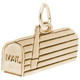 10 KT MAIL BOX CHARM