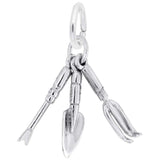 Silver GARDEN TOOLS CHARM