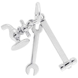 Silver PLUMBERS TOOLS CHARM