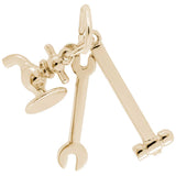 10 KT PLUMBERS TOOLS CHARM