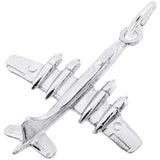 Silver PLANE CHARM