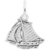 Silver SAILBOAT CHARM
