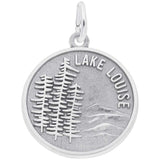 14 KT LAKE LOUISE SCENE CHARM