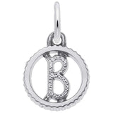 Silver INIT-B CHARM