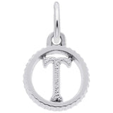 Silver INIT-T CHARM