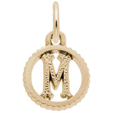 10 KT INIT-M CHARM