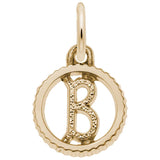 14 KT INIT-B CHARM