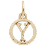14 KT INIT-Y CHARM