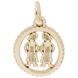 10 KT GEMINI CHARM