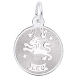 Silver LEO CHARM