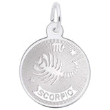 Silver SCORPIO CHARM