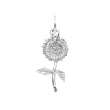 14 KT SUNFLOWER SMALL CHARM