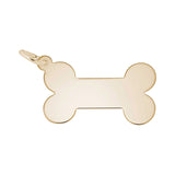 10 KT DOG BONE CHARM