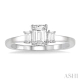 Semi-Mount Diamond Engagement Ring