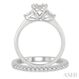 Fusion Diamond Wedding Set