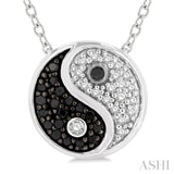 Yin Yang Petite Diamond Fashion Pendant