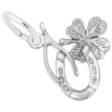 SILVER SYMBOLS OF LUCK CHARM