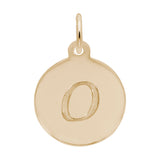PETITE INITIAL DISC - SCRIPT O