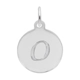 PETITE INITIAL DISC - SCRIPT O