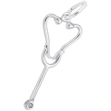 Silver STETHOSCOPE CHARM