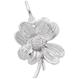 Silver DOGWOOD CHARM