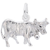 Silver COW CHARM