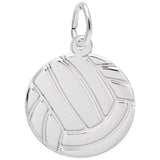 Silver VOLLEYBALL CHARM