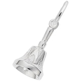 Silver HAND BELL CHARM